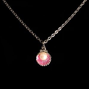 Pink Shell necklace